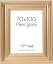 Focus Charleston Gold 70x100 Plexiglass