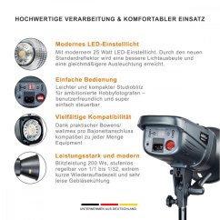 Walimex pro Emerger 200 Studioblitz
