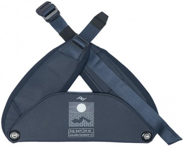 Peak Design Everyday Hip Belt v2, polstrovaný bedrový popruh 81-175cm (modrý)