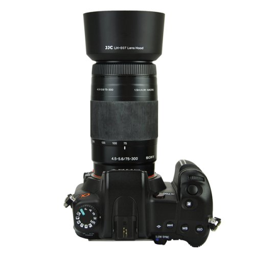 JJC LH-007 ekvivalent sluneční clony Sony ALC-SH0007