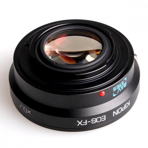 Kipon Baveyes Adapter von Canon EF Objektive auf Fuji X Kamera (0,7x)