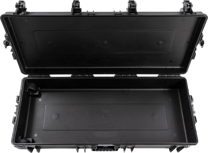 B&W Outdoor Case 7200, kufr s pěnou černý