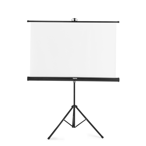 Hama projekčné plátno 2v1, 125x125 cm, uhlopriečka 177 cm, so statívom, prenosné, biele Hama projekčné plátno 2v1, 125x125 cm, uhlopriečka 177 cm, so statívom, prenosné, biele