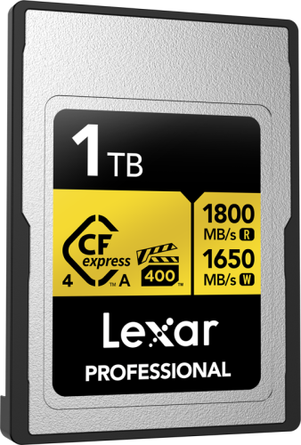Lexar CFexpress 4.0 Pro Gold, VPG400, R1800/W1650 (Type A) 1TB