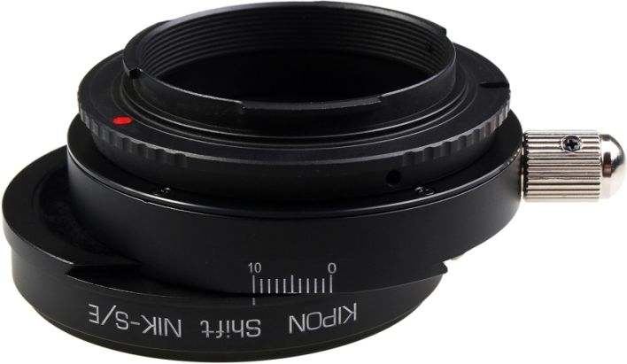 Kipon Shift adaptér z Nikon F objektivu na Sony E tělo
