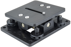 Kupo KSC-150 Mini 4 Way Leveling Cam Mount w/ 3/8" Slot-Blk