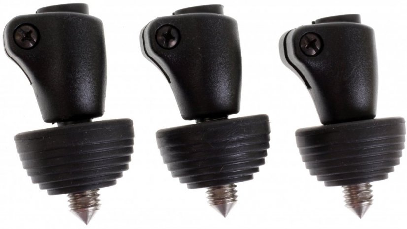 Manfrotto 12SPK3, Reversible rubber/metal spiked foot