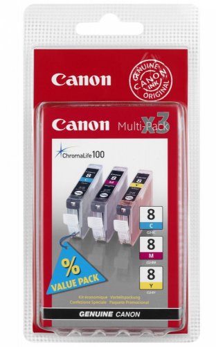 Canon CLI-8 C/M/Y Farbtinte Multipack