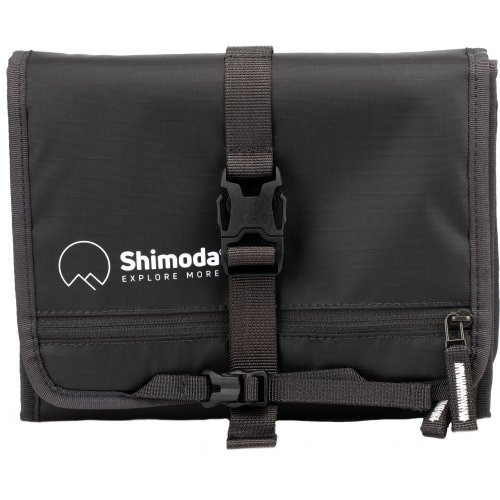 Shimoda Filter Wrap 150 | Fits 3 Filters up to 150 × 100mm | Size 25 × 16 × 3 cm | Black