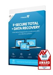 F-Secure TOTAL DR, 1 zařízení / 1 rok; elektronická licence