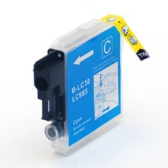 Atrament LC-985C kompatibilní azurový pro Brother (12ml)