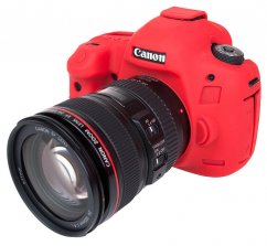 easyCover Silikon Schutzhülle f. Canon EOS 6D Rot