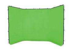 Lastolite panoramatické pozadí 4m klíčovací zelené
