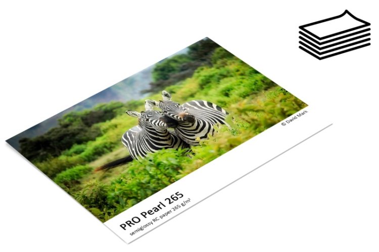 Fotopapier FOMEI PRO Pearl 265 polomatný - A4, 5 listov