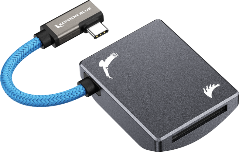 Angelbird Kondor Blue CFexpress B Recording Module (MagSafe Compatible External) Space Gray Angelbird Kondor Blue CFexpress B Recording Module (MagSafe Compatible External) Space Gray