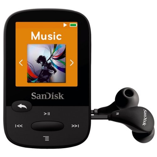 SanDisk MP3 Sansa Clip Sports 8GB černá