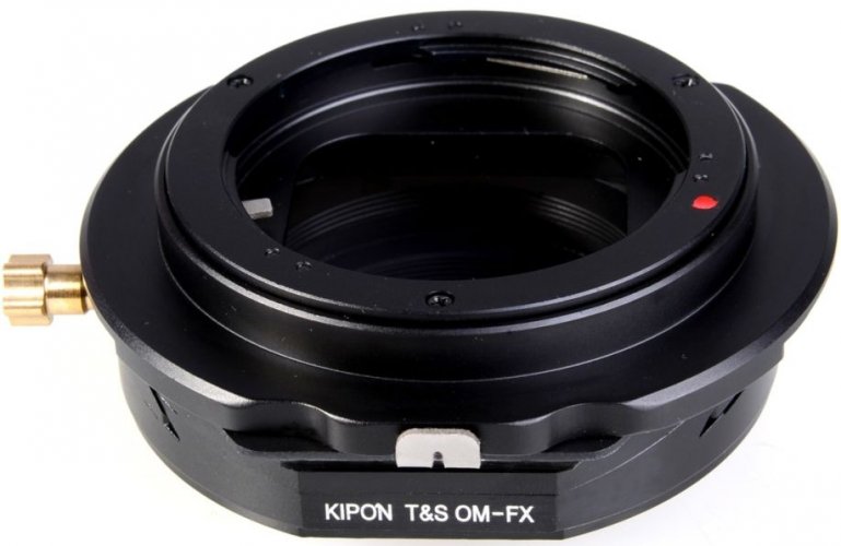 Kipon Tilt-Shift adaptér z Olympus OM objektivu na Fuji X tělo