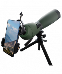 Pozorovací dalekohled Konus foto a smartphone adaptér