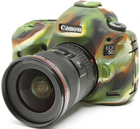 easyCover Silikon Schutzhülle f. Canon EOS 5D Mk III Camouflage