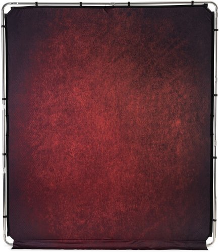 Manfrotto EzyFrame Vintage Background with Frame 2x2.3m Crimson