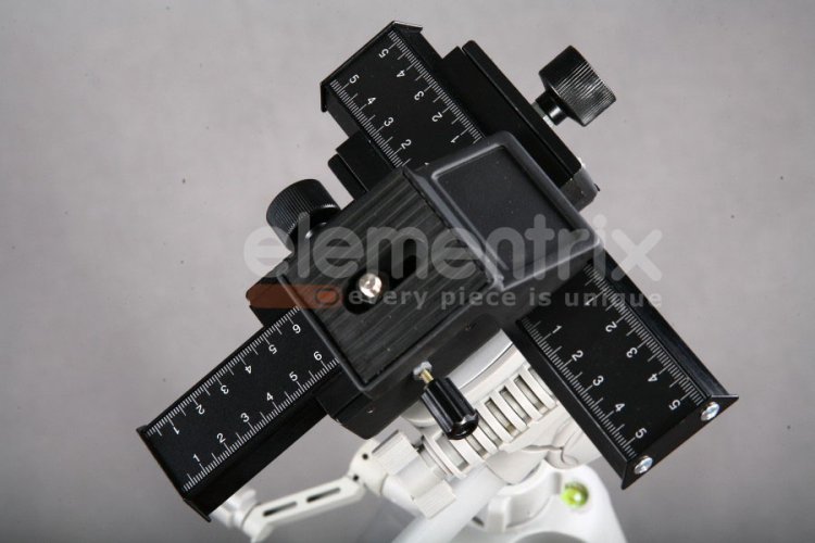 forDSLR makro sáňky, nastavitelné ližiny