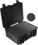 B&W Outdoor Koffer Typ 6000 mit Schaumstoff Schwarz