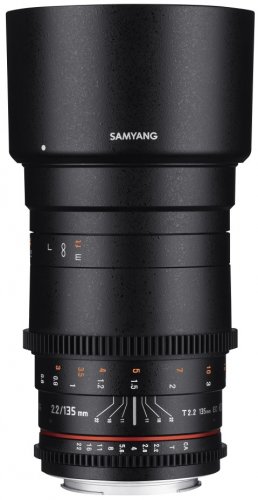 Samyang 135mm T2,2 VDSLR ED UMC Fujifilm X