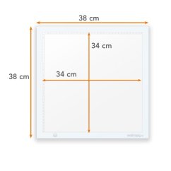Walimex pro LED Leuchttisch Shining White 380 15W
