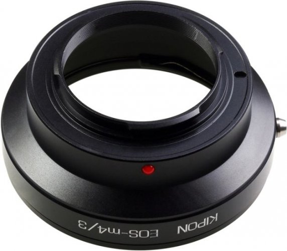 Kipon adaptér z Canon EF objektívu na MFT telo
