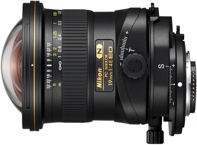 Nikon PC Nikkor PC 19mm f/4E ED Lens