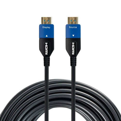 PremiumCord Ultra High Speed HDMI 2.1 Optical 8K@60Hz 4K@120Hz 25m pozlacený