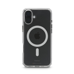 Hama Extreme Protect, kryt pro Apple iPhone 16 Plus, magnetický, D3O®, nežloutnoucí, průhledný