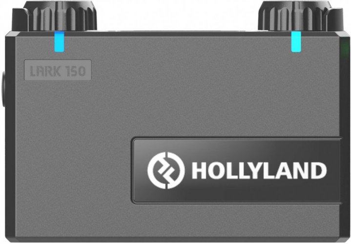 Hollyland LARK 150 Kompaktní digitální bezdrátový mikrofonní systém pro 2 osoby (2,4 GHz, černý)