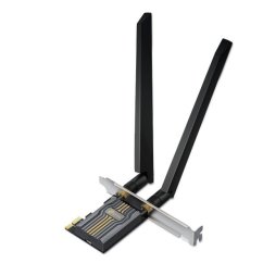 TP-Link Archer TBE400E BE5760 WiFi 7 PCIe placă de rețea, Bluetooth, antenă detașabilă
