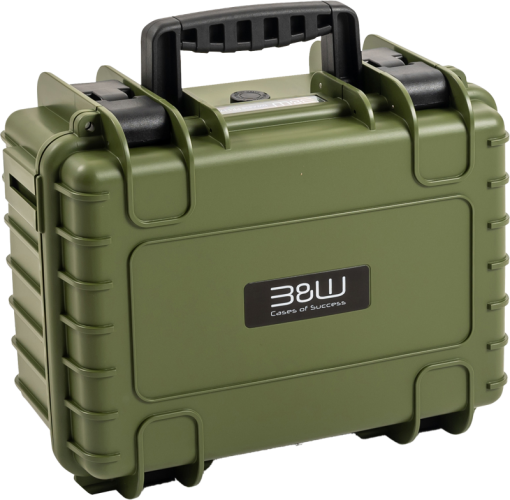 BW Outdoor Cases Type 3000/PP.117 for DJI Flip, Bronze Green