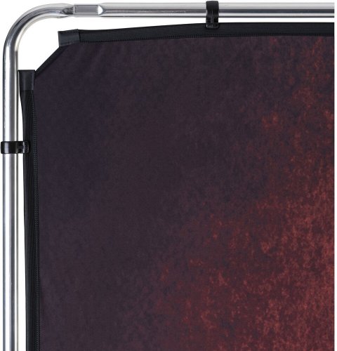 Manfrotto EzyFrame Vintage pozadí s rámem 2x2,3m Crimson