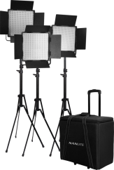 Nanlite Kit Nanlite 3 light kit 600CSA w/Trolley Case & Light Stand