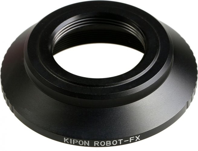 Kipon adaptér z Robot objektívu na Fuji X telo