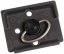Manfrotto 200PL, Quick Release Plate with 1/4" Screw and Rubber