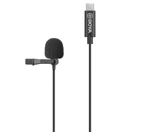 BOYA BY-M3 OP klopový mikrofon USB Typ-C kompatibilní s DJI OSMO Pocket BOYA BY-M3 OP klopový mikrofon USB Typ-C kompatibilní s DJI OSMO Pocket