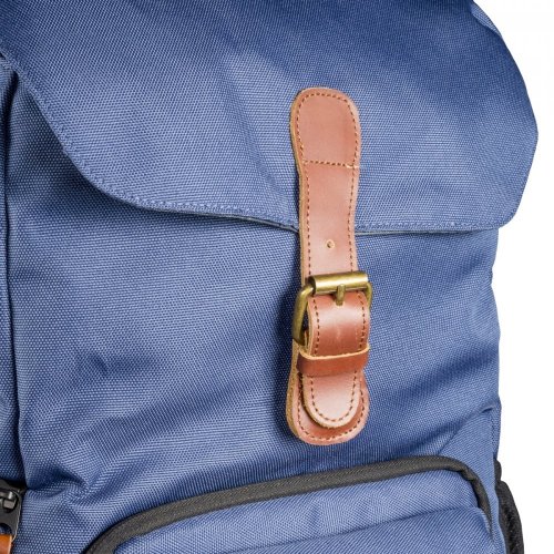 Mantona Retro Photo Backpack Luis Junior (Blue)