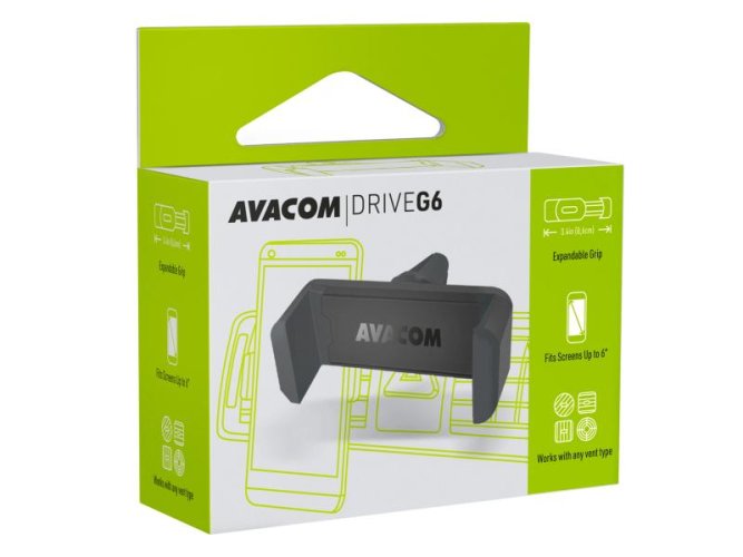 Avacom Clip Autohalterung DriveG6 für Auto-Lüftungsgitter