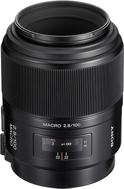 Sony 100mm f/2.8 Macro (SAL100M28) Lens