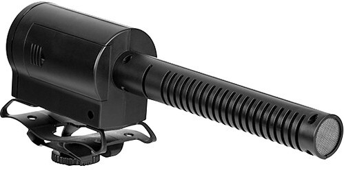 BOYA BY-DMR7 Shotgun-Mikrofon mit integriertem Flash Recorder