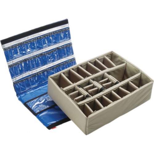 Peli™ Case 1555 EMS Kit Lid Organizer and adjustable partitions