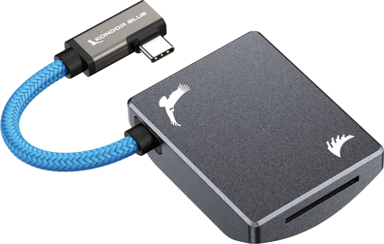 Angelbird Kondor Blue SD Recording Module (MagSafe Compatible External) Space Gray Angelbird Kondor Blue SD Recording Module (MagSafe Compatible External) Space Gray