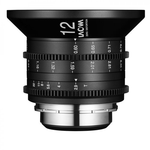 Laowa 12mm t/2.9 Zero-D Cine (ft) feet scale for Sony FE