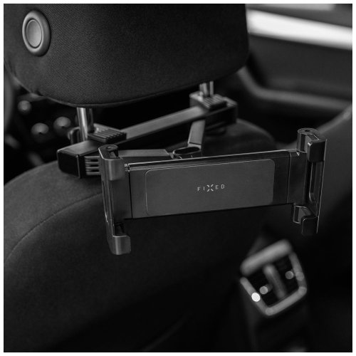 FIXED Passenger Max táblagéptartó fejtámla tartóval és csúszókarral, űrszürke színben