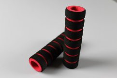 Schaumstoffgriff für Rig 22mm, Paar, rot