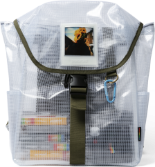 Polaroid Ripstop Backpack Clear